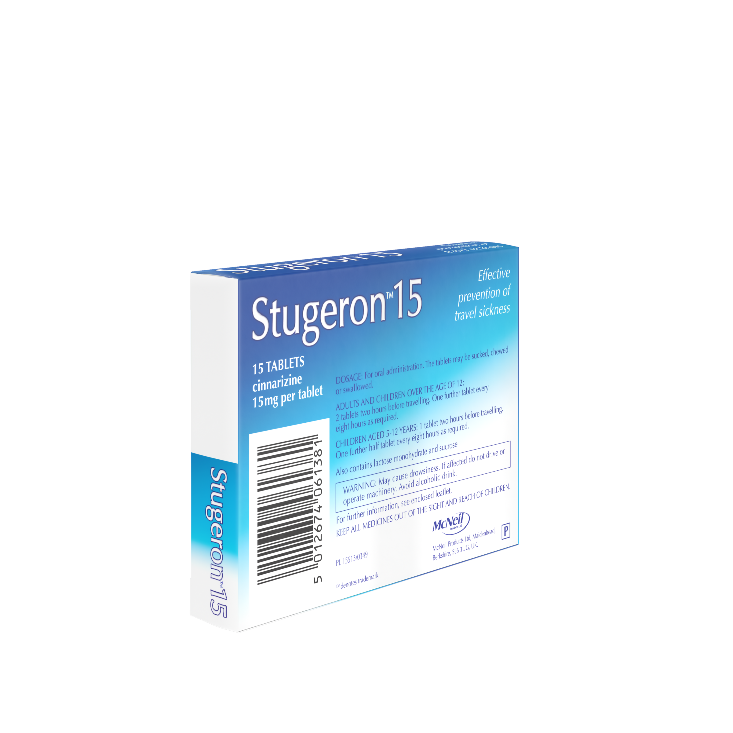 STUGERON Tablets 15s | Academy Plus