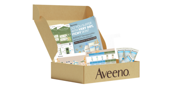 aveeno sample banner