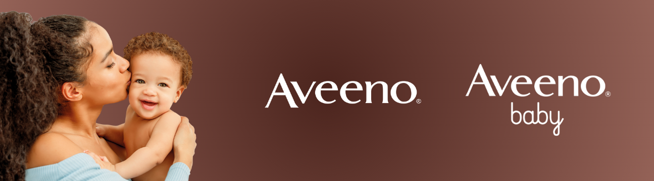 aveeno adult and aveeno baby marketing materials