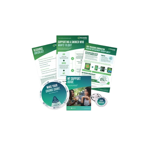 Nicorette nicotine Smoking Cessation Support Pack